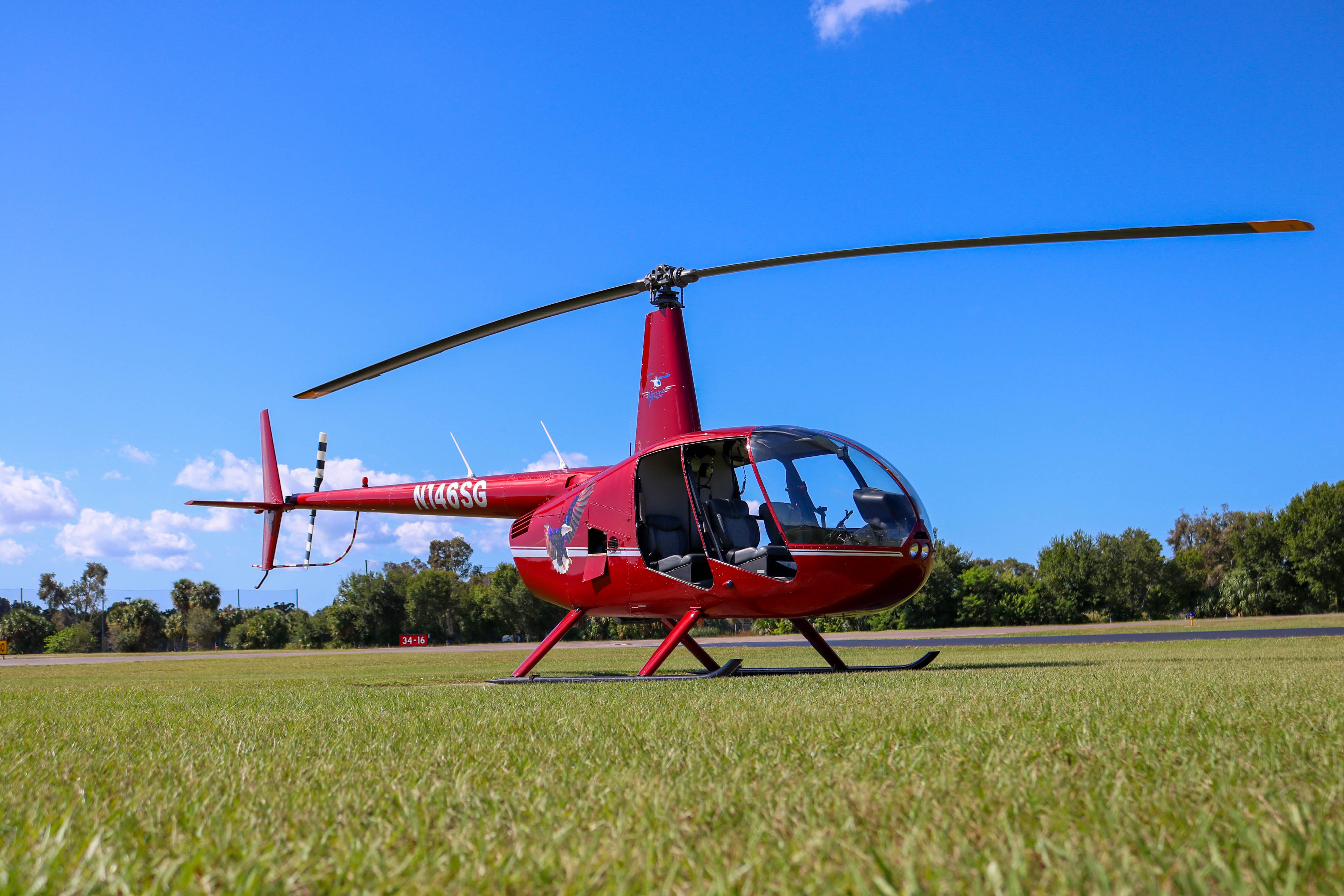 Vertical Flight helicopter at Clearwater Airpark in Florida