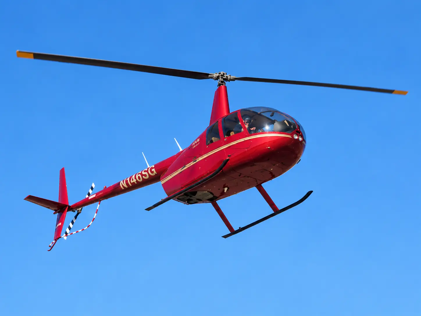 Vertical Flight helicopter at Clearwater Executive Airport in Florida